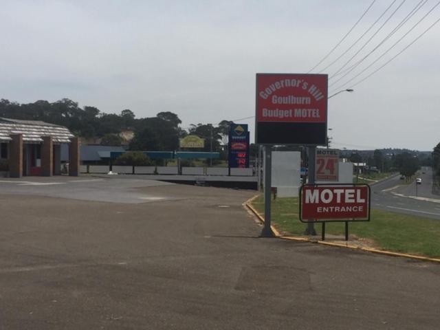 Governors Hill Motel Goulburn Exterior foto